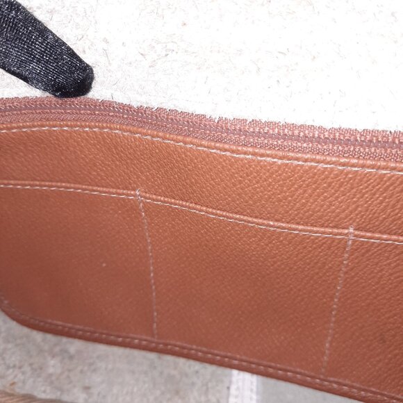 Vintage Dooney & Bourke Equestrian Hand Painted Siamese Cat Crossbody Bag - Picture 14 of 16